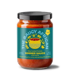 The Saucy African – Vegetarian Slow-Cooked Tomato Simmer Sauce